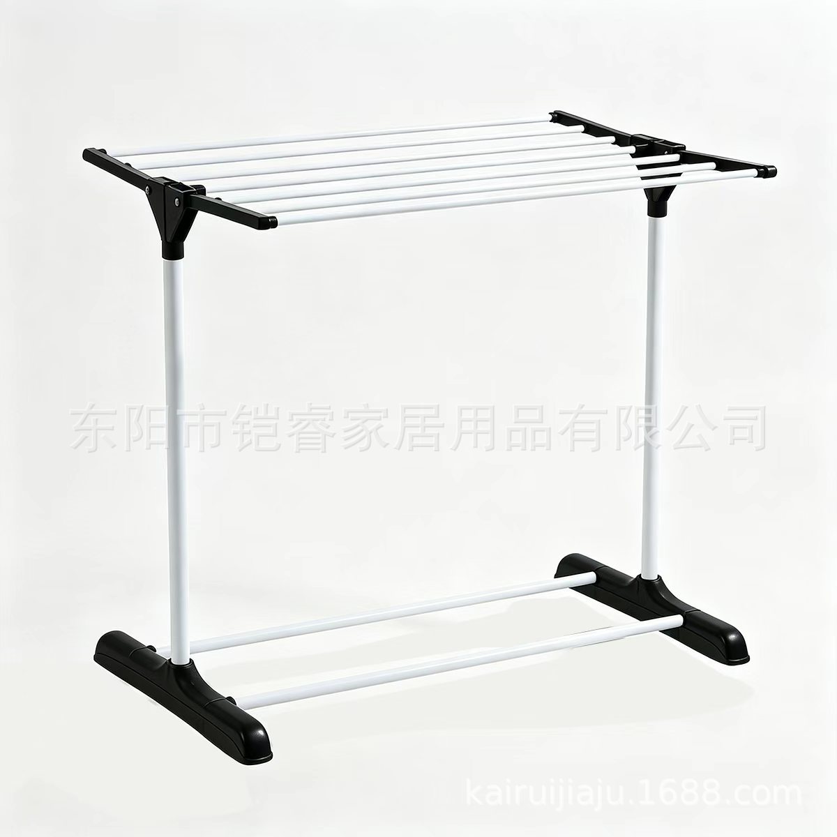 Fábrica multifuncional de piso de tres capas percha de secado de ropa percha de toallas de baño percha de secado de ropa percha de almacenamiento plegable móvil image 13