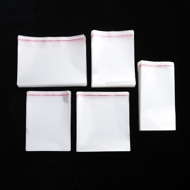 opp自黏袋透明服装包装袋塑料自封袋饰品收纳袋不干胶自封袋批发