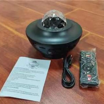 プロジェクターライト 夢のようなオーロラ投影 星空投影ライト 水紋ライト 星空投影ライト Bluetooth音楽雰囲気ナイトライト|undefined