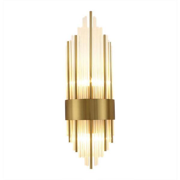 Modern and minimalistic sconce for corridor