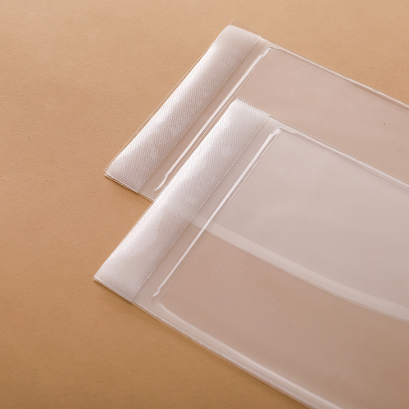 Invisible bra transparent side silicone patches