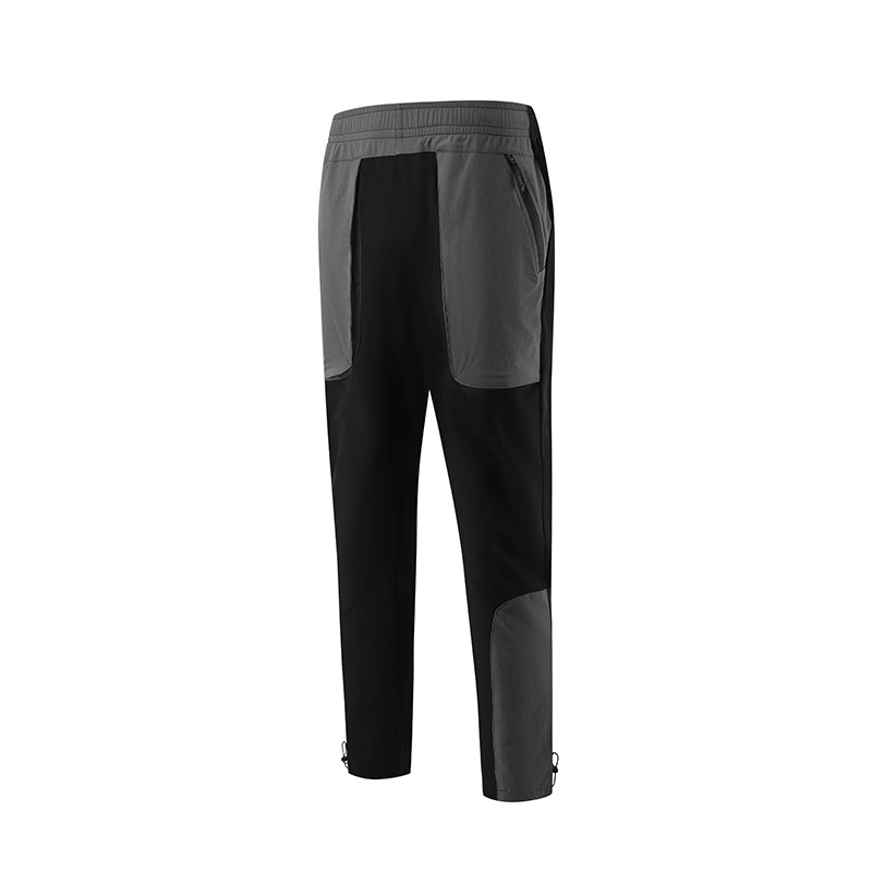 Men's Sports Pants Autumn and Winter Quick-Dry Loose Woven Elastic Jogger Fitness Casual Long Pants for Running and Yoga
