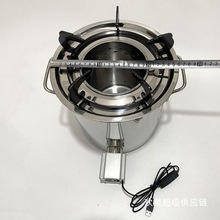 柴火集成灶户外炉自驾便携式露营炉具气化炉小型野外无烟炉灶代发