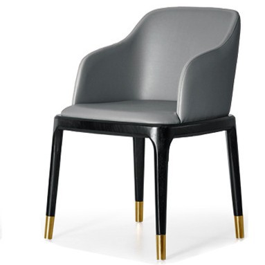 면과 린넨 천 [팔걸이가 달린] 금도금