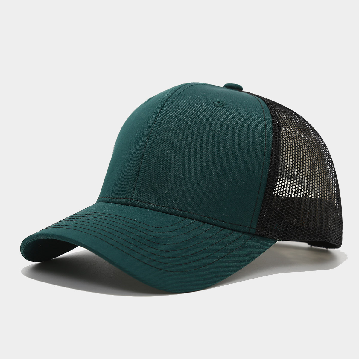 Richardson 112 sombrero de camión sombrero de red de comercio exterior sombrero de lengua de brillo transparente sombrero de béisbol