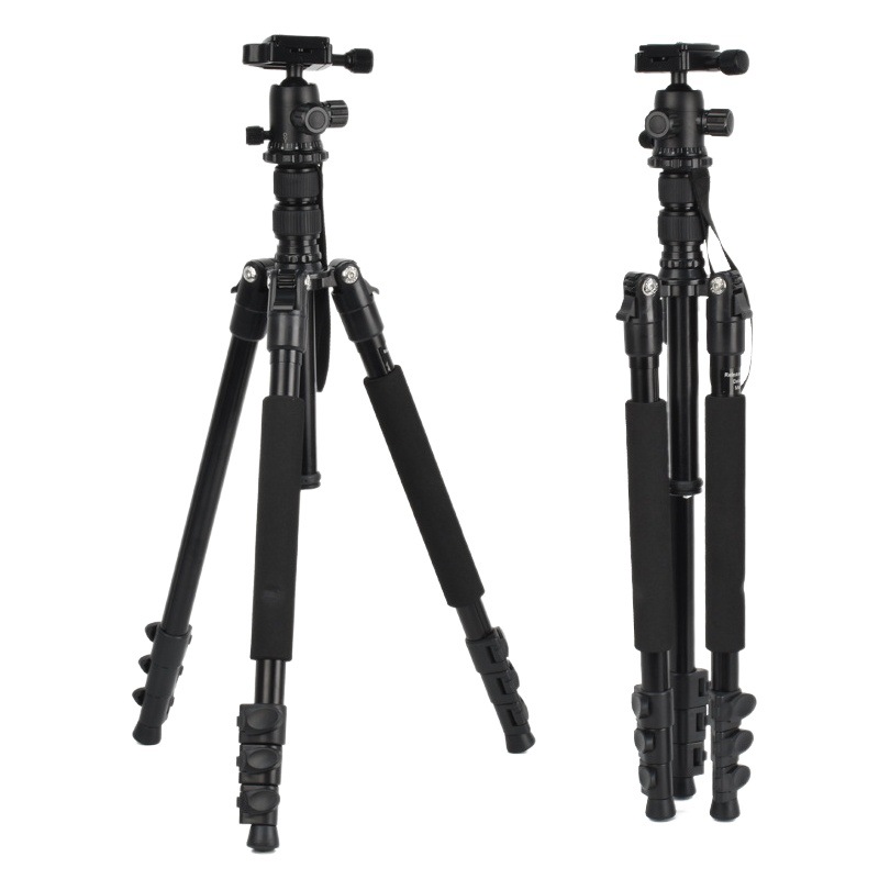 Trípode profesional 1.7 m cámara SLR trípode retrorplegado universal en forma de bola PTZ soporte de cámara de control de bola de tela