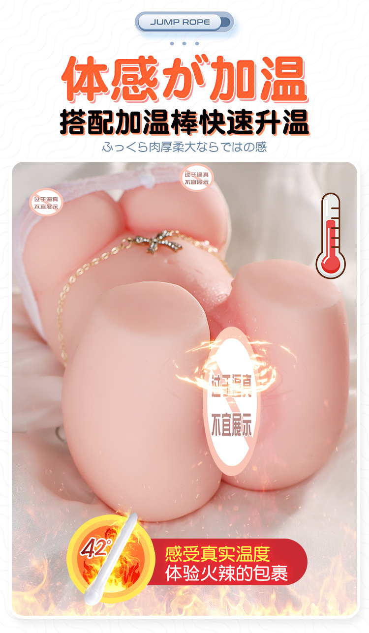 Half-Body Male Masturbator with Realistic Vagina and Buttocks, TPE Soft Gel, Manual Use — detail image 5