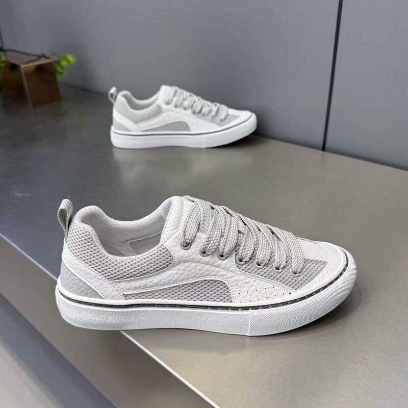 Men's Sneakers, New Summer Style Breathable Mesh Shoes, Casual Low-Top Shoes, Soft-Soled Comfortable Home Sports Shoes, Outdoor Running Shoes