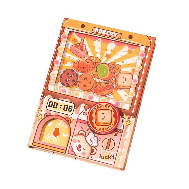 新型のカピバラの卵をねじる機のポケットの本の漫画の学生は携帯して卵のノートの子供の趣味の手帳をねじります。