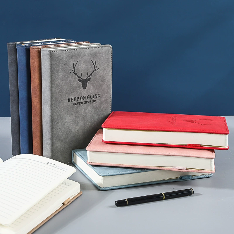 Ноутбук, книга, полиуретанский блокнот, увеличенная толщина, деловая версия