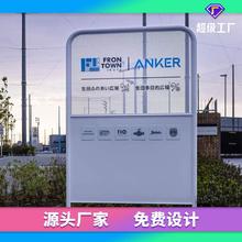 户外导向标识牌导视牌立牌楼层索引牌停车场指示牌洗手间标牌定制
