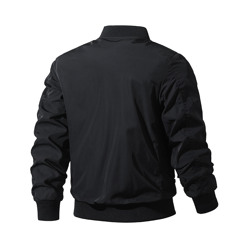 Chaqueta de piloto para hombre retro americano de béisbol multibolsillos chaqueta de herramientas chaqueta funcional de tres armadillos de asalto para hombre