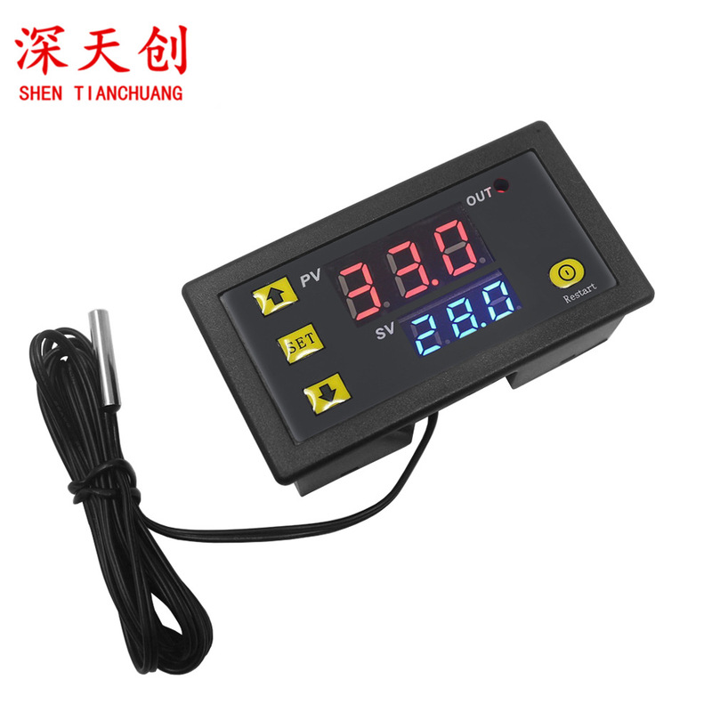 W3230 temperature controller digital display thermostat module temperature control switch miniature temperature control board W3230 temperature controller digital display thermostat module temperature control switch miniature temperature control board