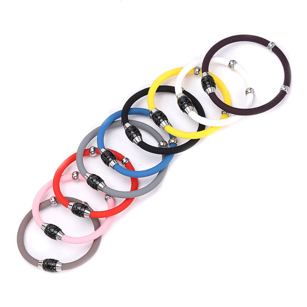 Fashionable silicone universal anti-static bracelet for men and…