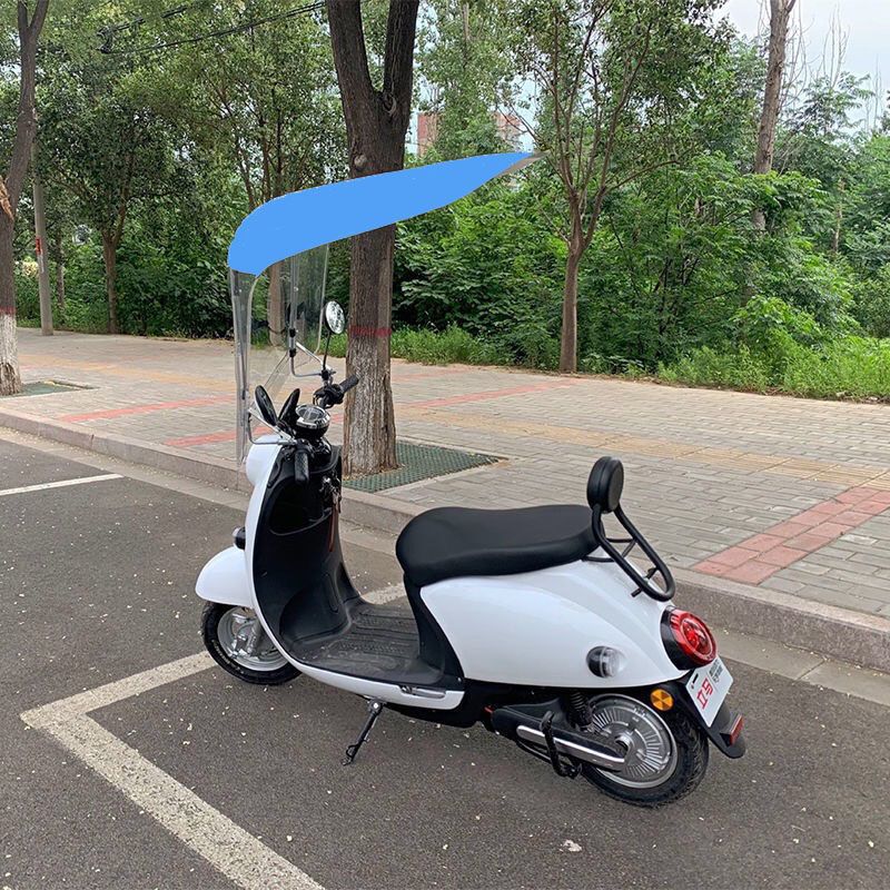 电动车雨棚遮阳伞防雨防风摩托车挡风罩电瓶车遮雨棚挡遮阳棚|undefined