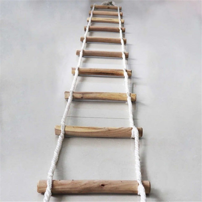 Rope ladder household dormitory Ladder Up and down Shop college student lifesaving ladder equipment Climbing Manufactor Direct selling On behalf of