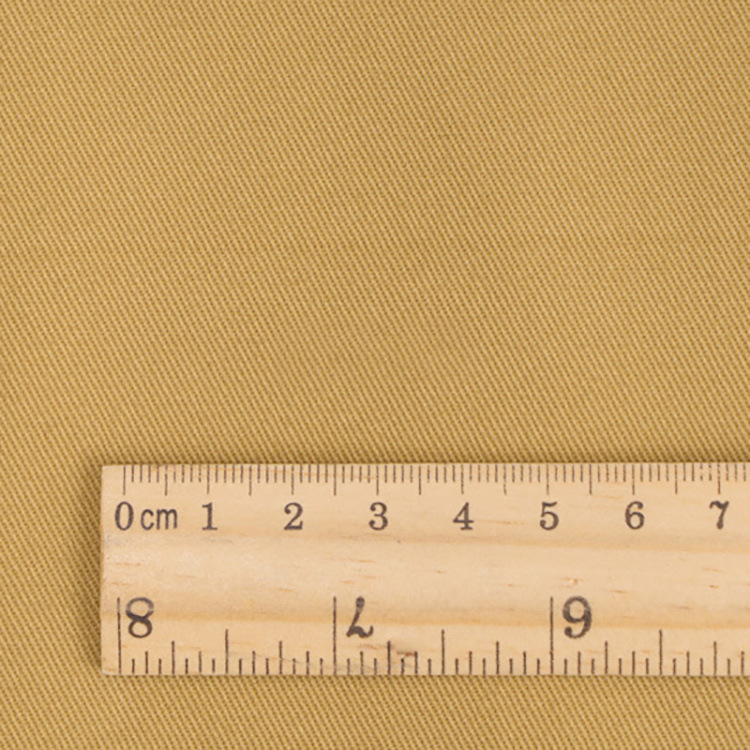 Tejido de inventario al por mayor 100% algodón 16 * 10 tela de algodón twill gruesa