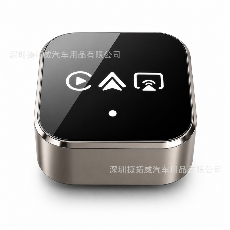 Best-selling 4-in-1 wired CarPlay box converted to wireless Apple Android Auto connectivity box with Android and Apple mirroring