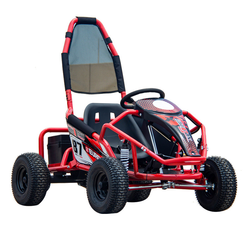 Kart Todoterreno Infantil 125CC de Hierro y Plástico con Transmisión por Cadena