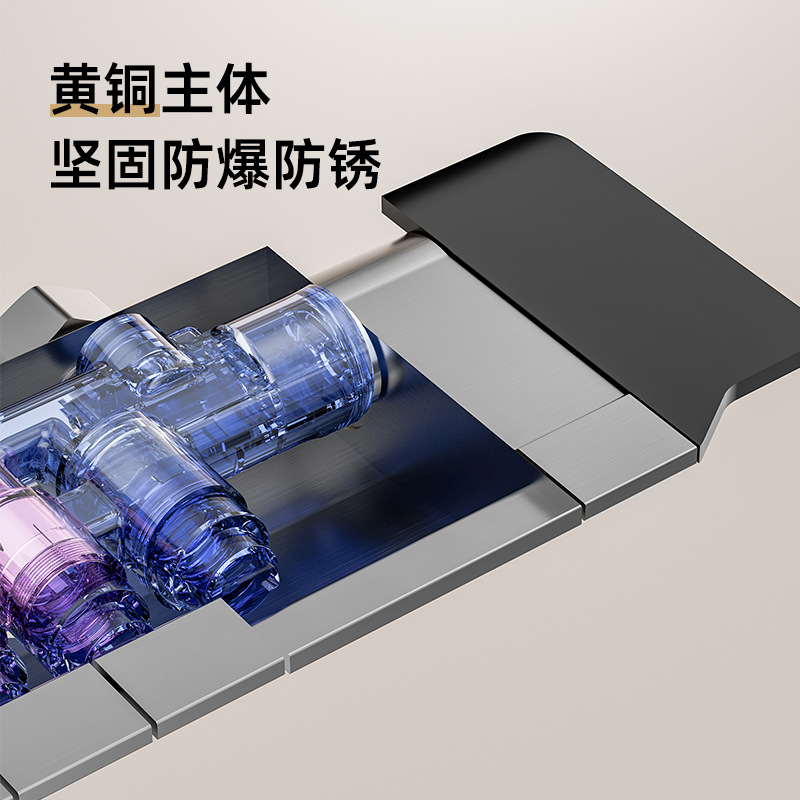 Baño cabeza de ducha traje al por mayor baño piano clave pantalla digital temperatura constante cobre sobrealimentado ducha de lluvia para hotel