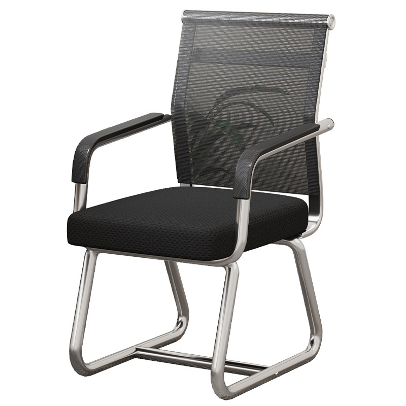 Silla de oficina sala de conferencias Silla de Mahjong dormitorio silla de estudio Silla de arco hogar respaldo de larga duración cómoda silla de la computadora