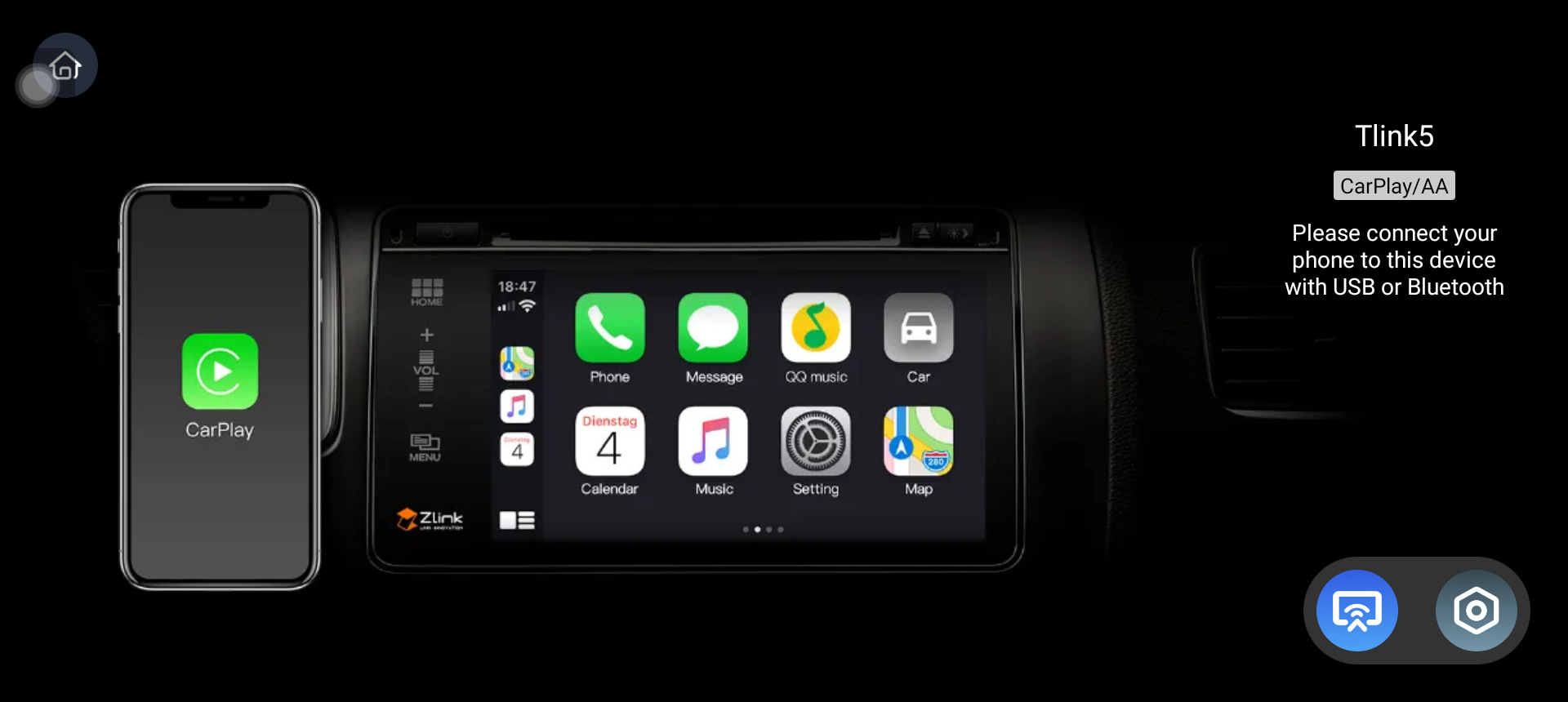 Cross-Border Applicable 07-15 Lexus Lx570 Android Navigation Central Control Screen, Dedicated Car-Specific All-In-One Navigation System