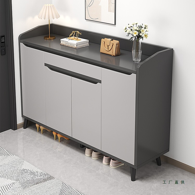 Shoe Cabinet Solid Wood Core Home Entrance New Model 2025 New Indoor Entry Storage Cabinet Integrated Large Capacity Entrance Cabinet Shoe Cabinet Solid Wood Core Home Entrance New Model 2025 New Indoor Entry Storage Cabinet Integrated Large Capacity Entrance Cabinet