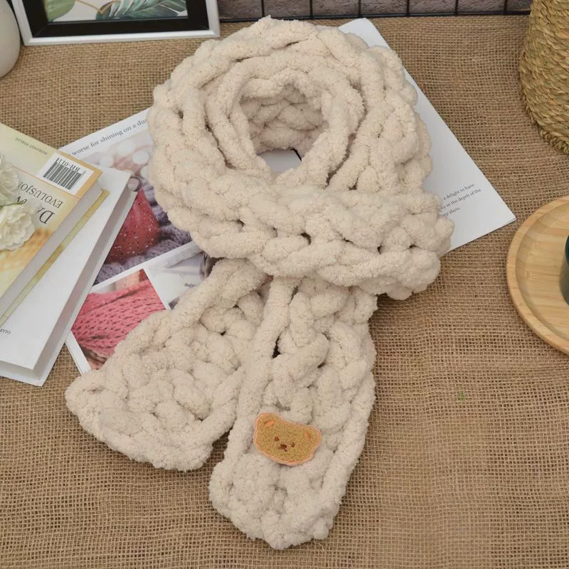 Ада та же грубая шерстяная шерстяная сумка для материала ручной вязки