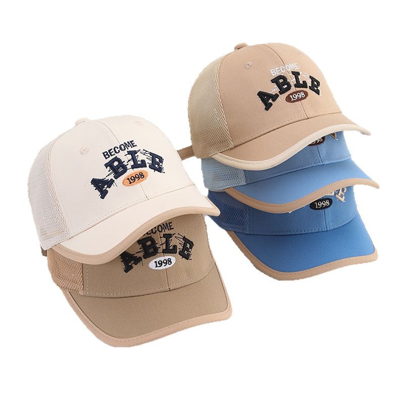 Sombreros para niños, gorras de béisbol de temporada de verano, modelos finos de primavera y otoño, sombreros para el sol para niños, gorras de todo fósforo para niñas, protector solar para bebés
