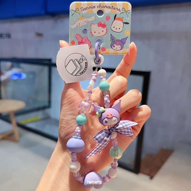 Плюшевый брелок Sanrio Hello Kitty, оригинал, мягкая подвеска 11×7.5 см, коллекционный талисман