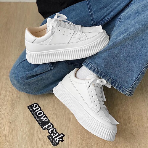 Niche design shoes  new thick-soled sneakers big-head INS casual Hong Kong style Harajuku trendy men's shoes