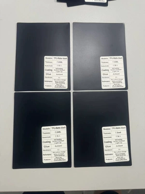 Car paint protective film: Film Body Film Full Car - tpu-matte-black-75mil-152cm15m