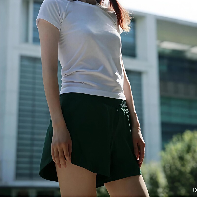 LuJia Track-style mid-rise shorts 5inch loose-fitting running pants / Clearance sale, no returns or exchanges / Ships within 48 hours LuJia Track-style mid-rise shorts 5inch loose-fitting running pants / Clearance sale, no returns or exchanges / Ships within 48 hours