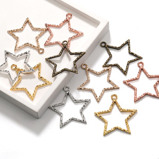 5ɫ 37*33mm �U�պϽ�����ǒ��DIY����朶��耳׿� �S��ֱ�N