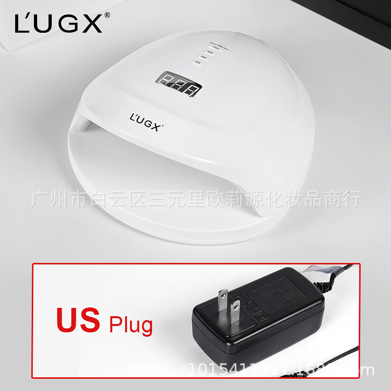 LUGX ouliyuan nueva máquina de fototerapia de uñas recargable portátil 60w inducción de almacenamiento de energía lámpara de cocción inalámbrica de secado rápido