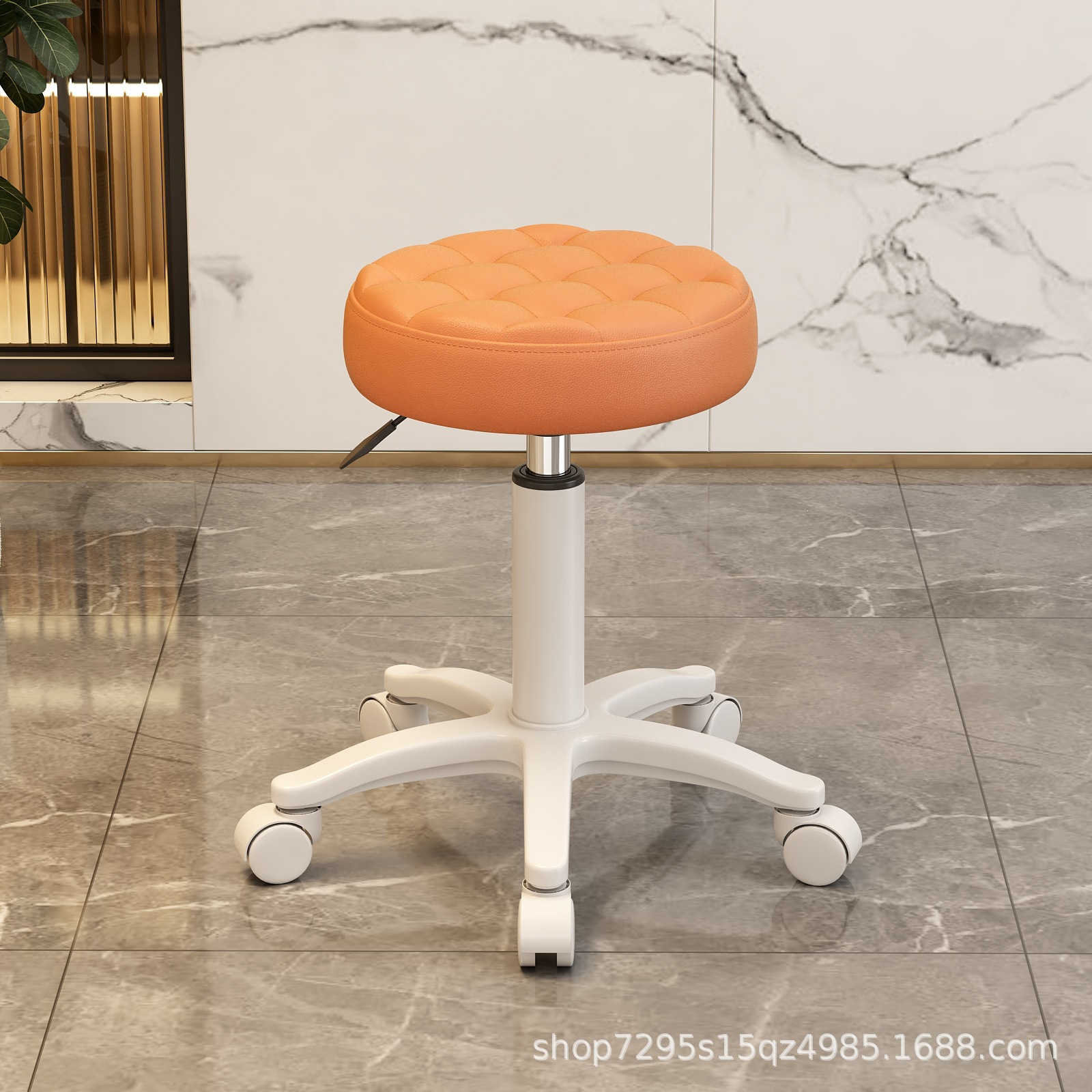 Fábrica directa taburetes de belleza elevación polea rotativa manicuría silla de maquillaje salón de belleza peluquería