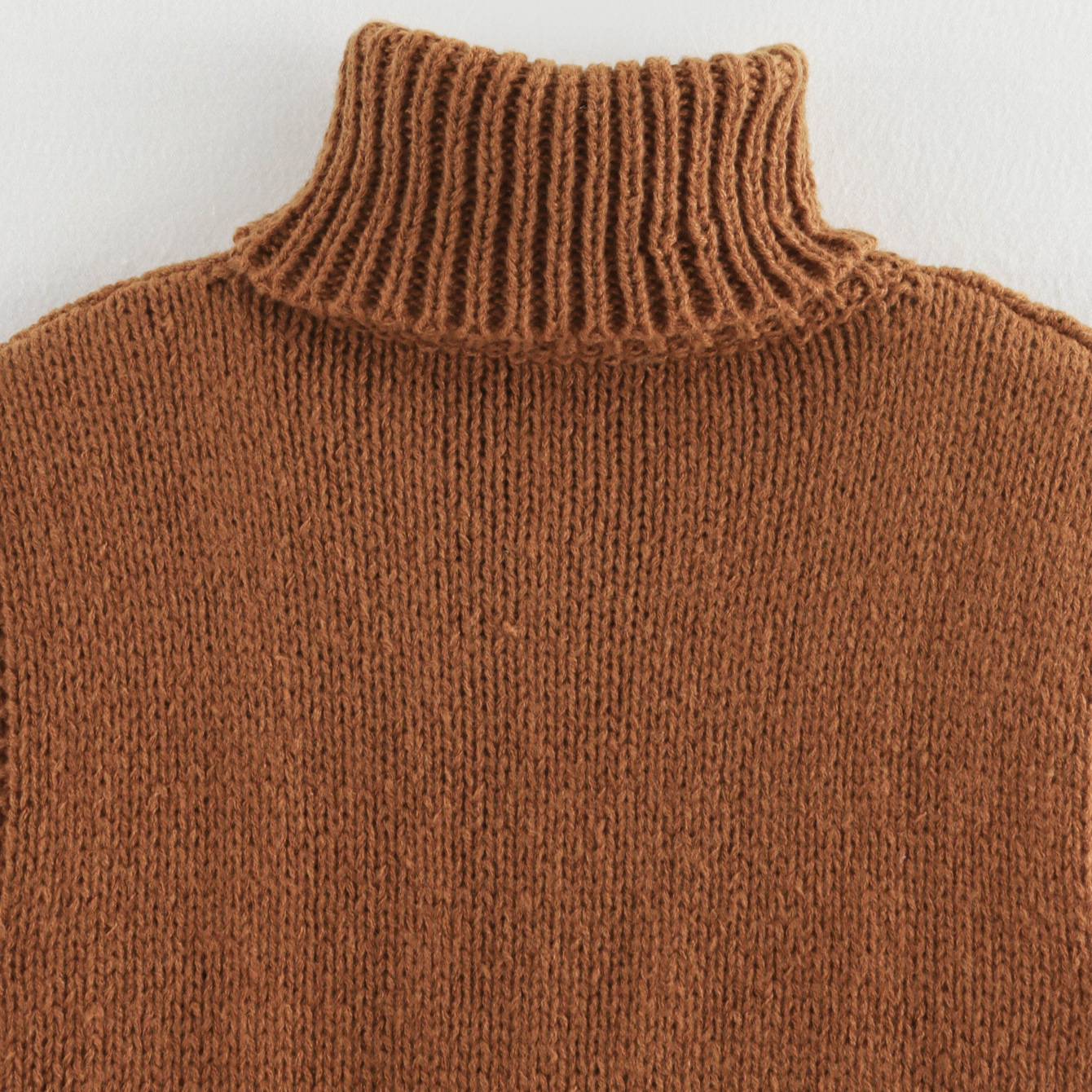 Damenbekleidung 2024 Herbst Winter neue Street Fashion mit Stehkragen und flacher Nadelweste_voghion.com