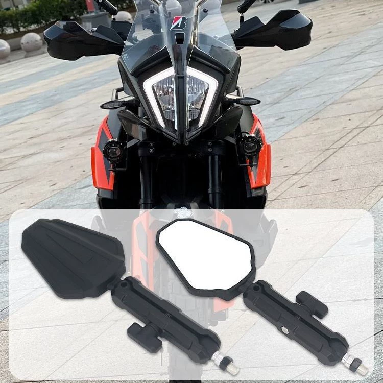 Применимо KTM390 790 890 1290duke модифицированные складные зеркала заднего вида ADV зеркало западное зеркало заднего вида