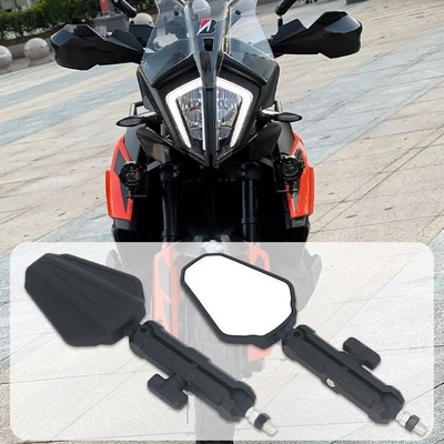 Suitable for KTM 390 790 890 1290duke Modified Folding Rear View Mirror ADV Rear View Mirror West Wind Rear View Mirror
