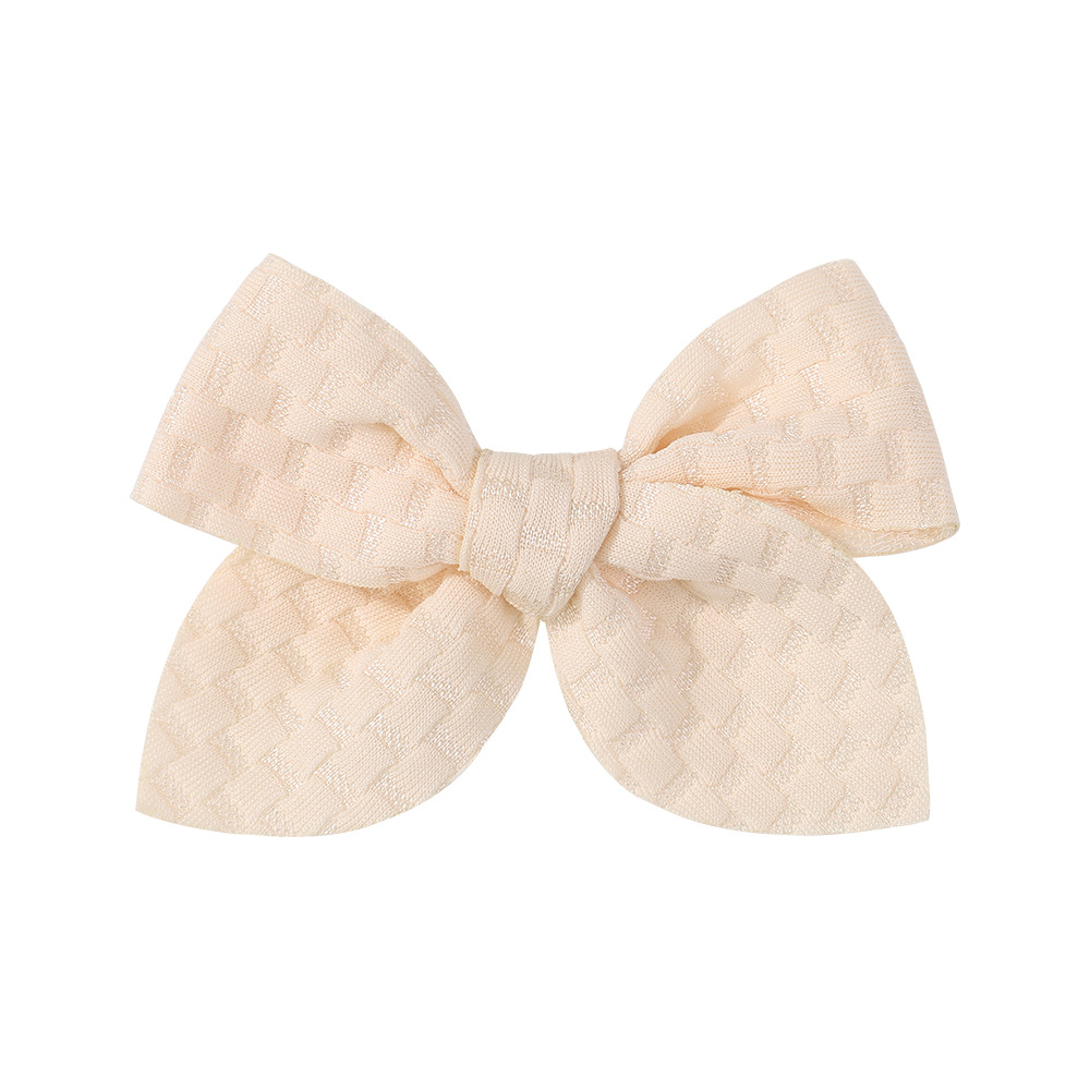 Sweet Bow Knot Cloth Pleated Hair Clip display picture 2