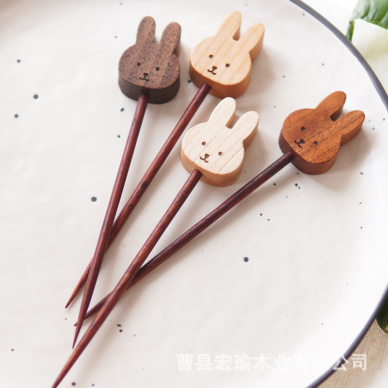 Wooden mixing stick