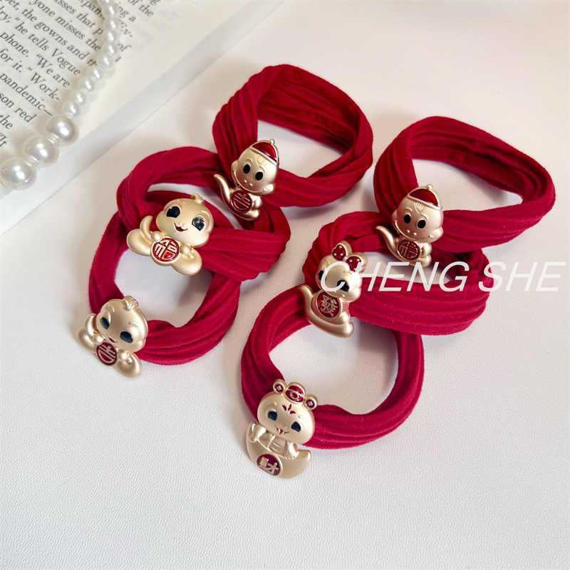 Festive hair rope