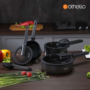 Master Series Non-Stick Aluminum Pot Three-Piece Set