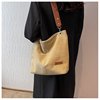 Demi-season retro shopping bag, one-shoulder bag, 2022 collection, Korean style