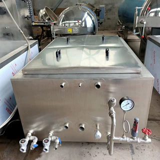 大型全自动蜂窝煮锅羊杂方形蜂窝煮锅 烧鸡肉制品定型卤煮锅 星科