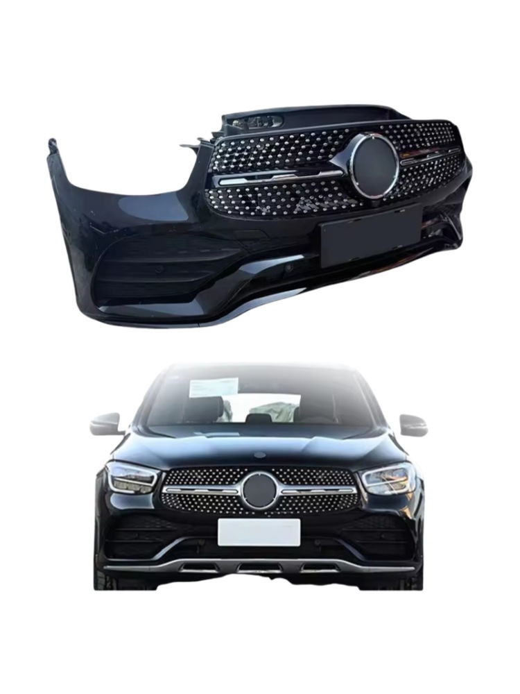 Suitable for Mercedes-Benz Glc253 Front Bumper Assembly Glc260 300 320 Glc350 Front Mouth Front Face Disassembly Parts