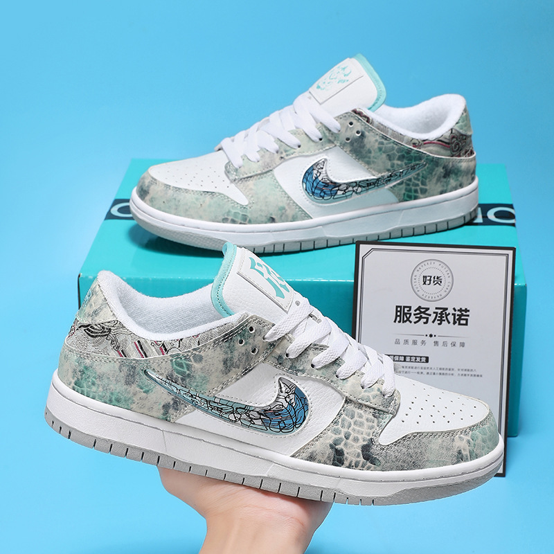 Official Aj Men's Shoes Air Force One Low-top Dunk Year of the Dragon Limited Third Prince Ao Binglong Head-up Sports Women's Shoes