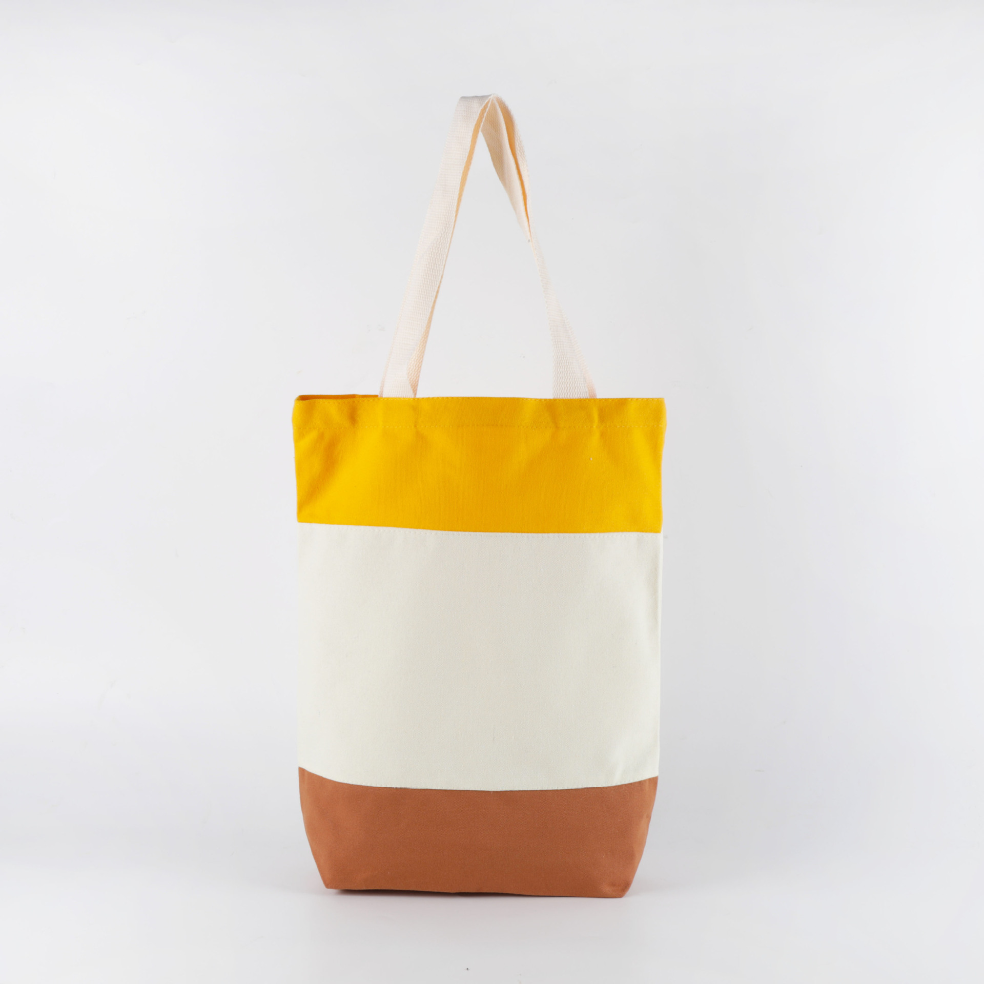 帆布袋印刷厂家批发彩色拼接多色棉布帆布袋学生单肩时大容量印刷