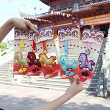 马年香囊刺绣香包卡通随身包包挂件钥匙扣福袋祈福立体小马香囊