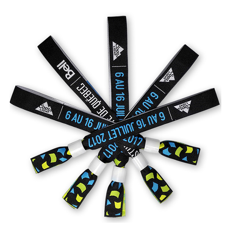 213高频智能织唛腕带 nfc手碗绳 rfid门禁编织腕带电子感应手环